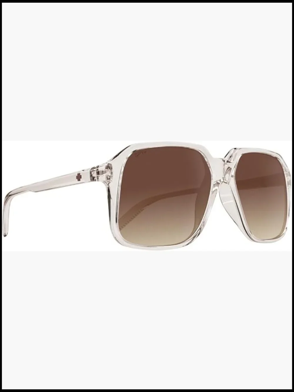 Rectangular Aviator Sunglasses, Bioplastic Frame, UV Protection
